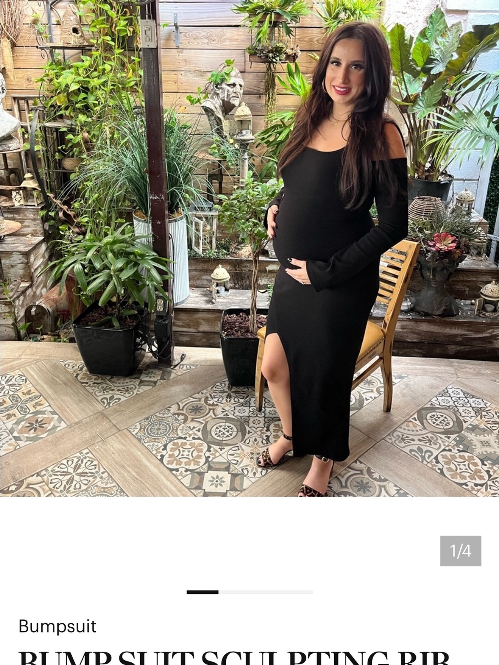 Maternity 5 piece bundle of Dresses, jumpsuit and shirt - Picture 4 of 14